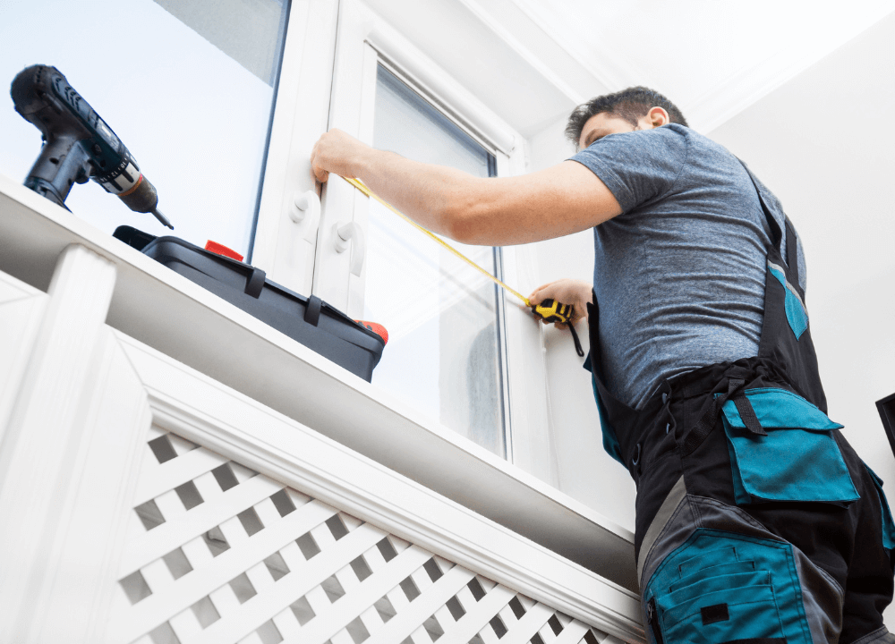 Professional handyman at work in Dubai