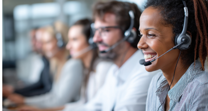 Quick Fix Dubai dispatch team taking a customer call